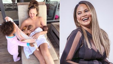 Chrissy Teigen Gets Slammed for Sharing Breastfeeding Picture; Gives It Back to Social Media Trolls With Snarky Replies