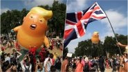 Donald Trump &lsquo;Baby Balloon&rsquo; Takes flight During Protests in London Over US President&rsquo;s UK Visit