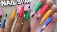 Colour Pencils Nails The Latest Instagram Beauty Trend That Will Make You Go &lsquo;Why GOD Why!&rsquo;