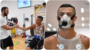 Cristiano Ronaldo Meets Juventus Teammates, Undergoes Medical Tests (Watch Video)