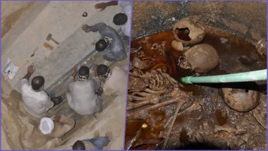 Egypt’s Mysterious 2000-Year-Old Sarcophagus Opened by Archaeologists! View Pics of Three Decomposed Mummies