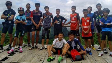 Missing Thailand Football Team of 12 Boys & Their Coach Found Alive After 9 Days in a Cave