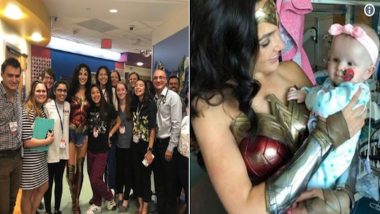 Gal Gadot Visited a Children’s Hospital in Her Wonder Woman Costume and the Pictures Will Melt Your Heart