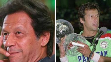 Imran Khan Leading in Latest Election Trends! Watch Video of Pakistan PM Candidate's Winning Moment from 1992 World Cup and His Speech as Captain