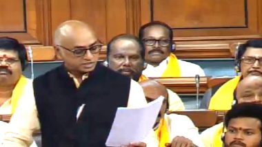 TDP MP Jaydev Galla Speaks On No-Confidence Motion in Lok Sabha For An Hour: 'Bharat Ane Nenu', 'Shraap' For BJP And Other Highlights Of His Speech