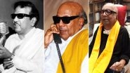 M Karunanidhi Dead at 94; DMK Chief Breathes His Last at 6:10 PM After Prolonged Illness