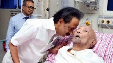 Karunanidhi Death: MK Stalin Writes Emotional Letter To DMK Patriarch; Says 'Wanted to Call You Appa Once'