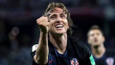 Luka Modric of Croatia Wins FIFA Best Male Player of the Year 2018, Pips Mohamed Salah and Cristiano Ronaldo