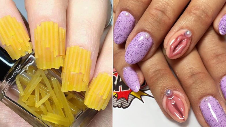 12 Bizarre Nail Art That Will Leave You Completely Confused!