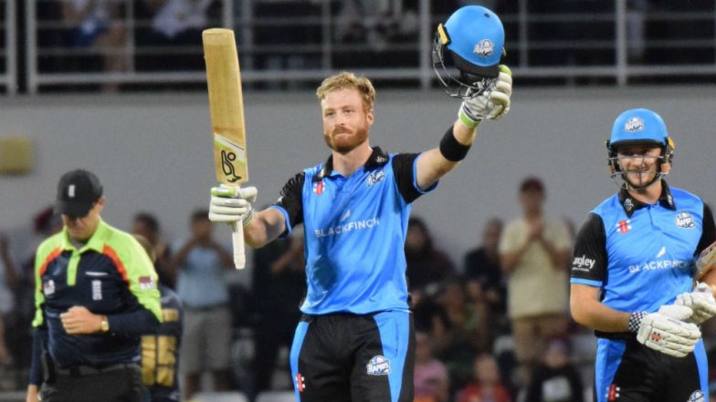 Martin Guptill Hits Joint-Fourth Fastest T20 Century, Scores 35-Ball Hundred in Vitality Blast 2018; Watch Video Highlights