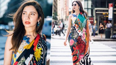Pakistani Beauty Mahira Khan Looks Every Bit Colourful on the Streets of New York, See Pics