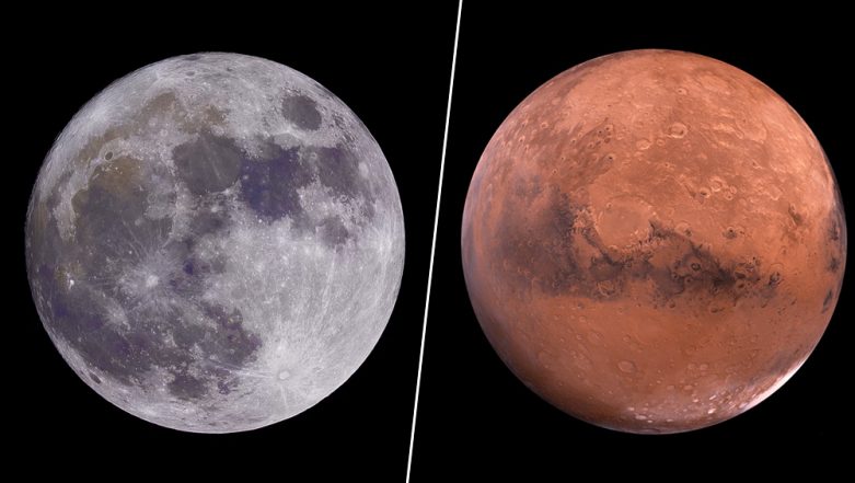 Sorry, Mars wont look as large as the moon. Ever.