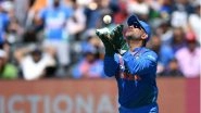 MS Dhoni Directed to Remove 'Balidaan Badge' from Wicket-Keeping Gloves During ICC Cricket World Cup 2019