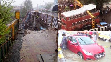 Mumbai Witnesses Another Chaotic Rainy Day With Andheri Bridge Collapse, Local Train Services Hit, Mira Road Station Fire, BEST Bus Accident And More