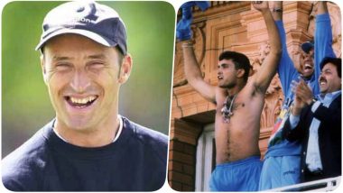 Naseer Hussain Takes a Jibe at Sourav Ganguly, Reminds Him of his Shirtless Antic at Lord’s