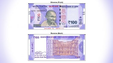 New Rs 100 Note in Lavender Colour With Motif of 'Rani Ki Vav' to be Issued by RBI, Old Currency to Remain Legal