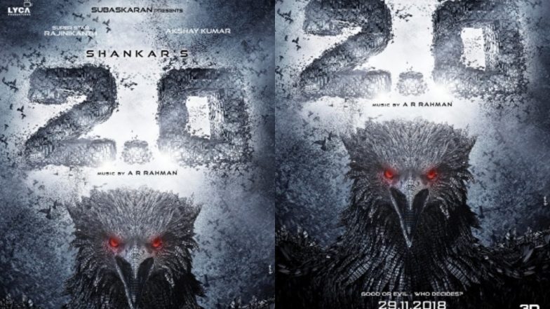 Woohoo! Rajinikanth and Akshay Kumar’s 2.0 to Release on 29th November 2018