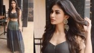 Mouni Roy Aces the Co-Ords Game With a Pair of Jhumkas During Gold Promotions With Akshay Kumar &ndash; View Pics