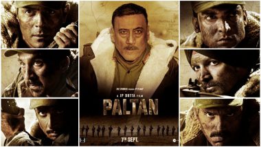 Paltan: The First Look Posters of Jackie Shroff, Arjun Rampal, Gurmeet Choudhary, Harshvardhan Rane, Sonu Sood, Luv Sinha From JP Dutta's War Drama OUT!