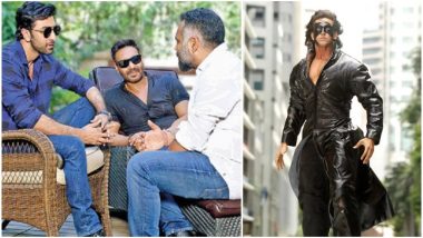 Ajay Devgn-Ranbir Kapoor's Luv Ranjan Film To Release in Christmas 2020; To Clash With Hrithik Roshan's Krrish 4