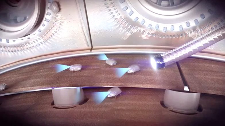 Rolls Royce is Developing Robotic Cockroaches to Help Fix Airplane Engines