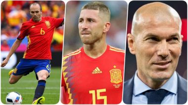2018 FIFA World Cup Diaries: Spain Captain Sergio Ramos Pays Tributes to Zinedine Zidane & Andre Iniesta