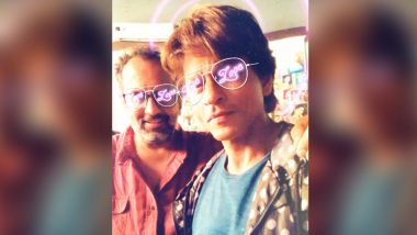 Shah Rukh Khan's Adorable Selfie with 'Zero' Director Aanand L Rai on Set