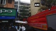 Fire at Atlantic Building in Mumbai's Dadar Area, 5 Fire Tenders Reach Shaitan Chowki for Rescue Operation