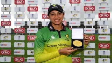 Smriti Mandhana Named Kia Super League 2018 Player of the Tournament