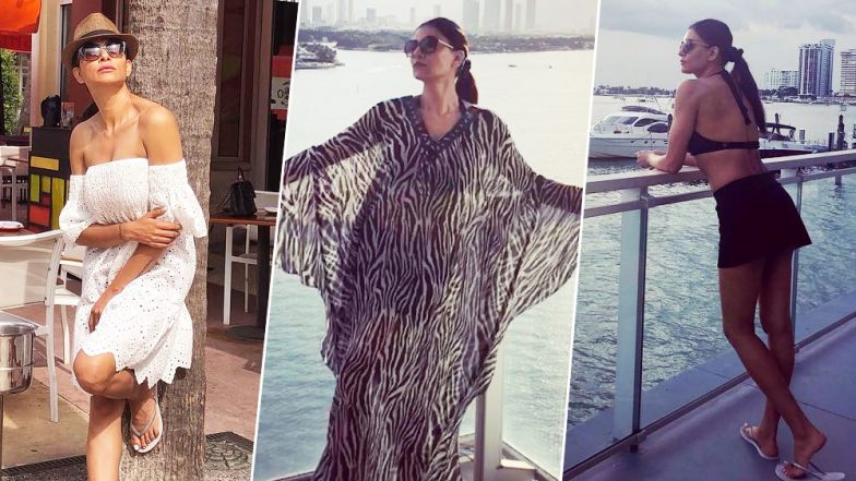 Sushmita Sen or the Miami Sun- We Can't Decide What's Hotter! - See Pics