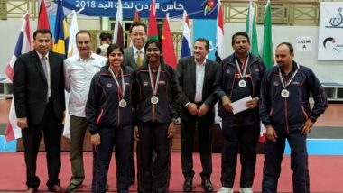 2018 Jordan Junior and Cadet Open: Table Tennis Players Win Six Medals in Team events