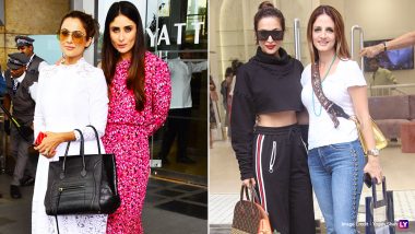 Kareena Kapoor-Amrita Arora and Sussanne Khan-Malaika Arora Spotted: It’s BFFs Day Out in the City - See Pics
