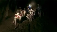 Trapped Thai Football Team Rescued From Cave, Watch Incredible Video Footage of Boys Meeting the Rescuers!