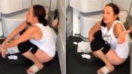 Woman Peed on The Floor of Wizz Air Flight From UK To Poland as Toilet Was Locked For Refuelling, Arrested, Watch Video