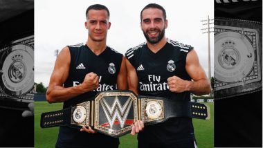Triple H Sends Customised WWE Championship Belt to Champions League Winners Real Madrid