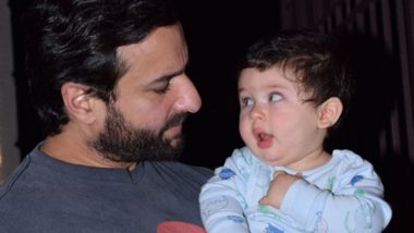 Saif Ali Khan's Hilarious Plan of Minting Money Through Taimur Ali Khan's Nappy Ad Is Unmissable! (Watch Video)