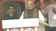 Amit Shah Rally in West Bengal: BJP President Attacks Mamata Banerjee Over NRC, Says There Are Winds of Change in State