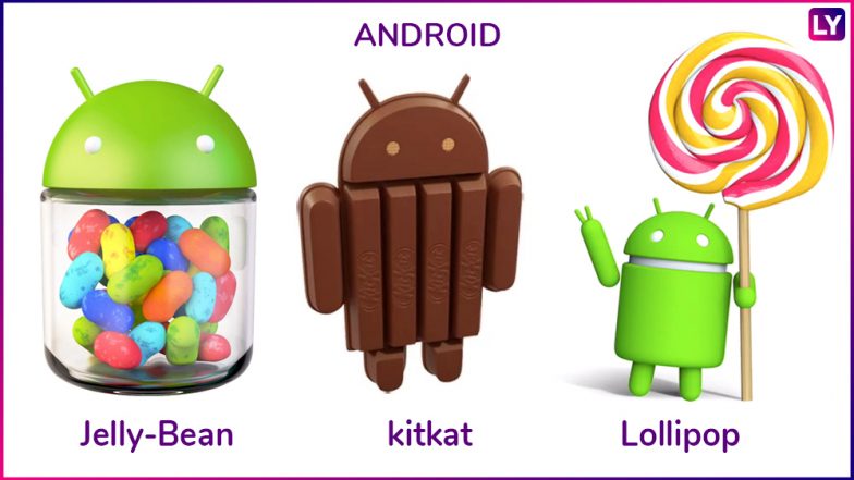 different android versions names