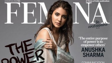 Anushka Sharma's Got Some Killer Vibes Going On In A Slick And Sheer Attire - Watch Her Up The Game On Femina's Cover