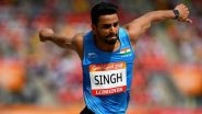 Arpinder Singh Wins Gold Medal For India in Men's Triple Jump at Asian Games 2018, Takes Medal Tally to 53