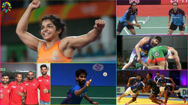 Asian Games 2018 Highlights Day 2: Vinesh Phogat Secures Gold Medal, Silver for Shooters Deepak Kumar and Lakshay Sheoran