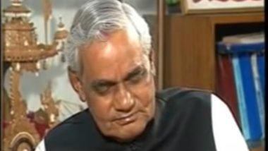 When Atal Bihari Vajpayee Broke into Tears: Watch Video