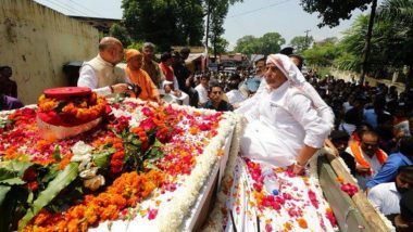 Atal Bihari Vajpayee's Ashes Immersed in the Ganges at Har Ki Pauri