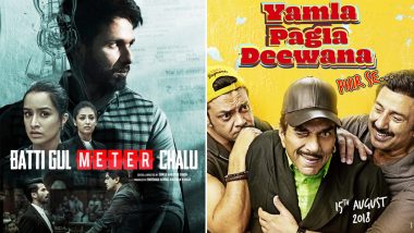 Shahid Kapoor's Batti Gul Meter Chalu or Sunny Deol's Yamla Pagla Deewana Phir Se - Which Trailer Impressed You The Most?