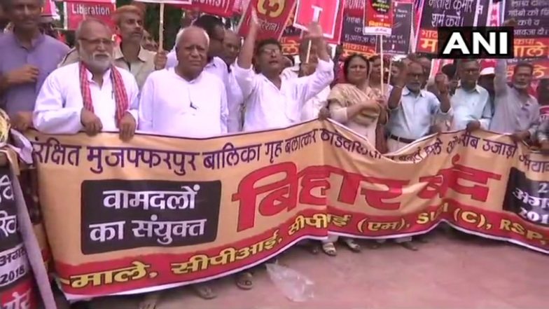 Muzaffarpur Shelter Home Rape Case: Left Parties Call For Shutdown in Bihar, Rail, Road Traffic Affected