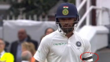 Indian vs England: Players Wear Black Armbands as Mark of Respect to Ajit Wadekar