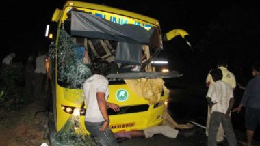 Nepalese Pilgrims Bus Rammed into Divider in Varanasi, 40 Injured