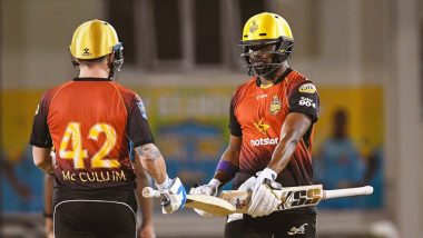 CPL 2018 Video Highlights: Darren Bravo Slams 36-Ball 94 to Lead Trinbago Knight Riders to 5-Wicket Win Over St Lucia Stars