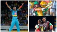 CPL Video Highlights: Watch Chris Gayle Century, Chris Lynnsanity, DJ Bravo and Other Best Moments in Caribbean Premier League History!