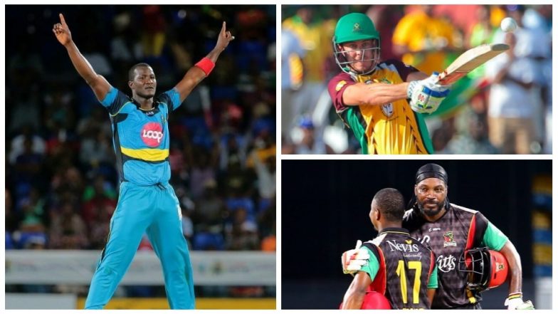 CPL Video Highlights: Watch Chris Gayle Century, Chris Lynnsanity, DJ Bravo and Other Best Moments in Caribbean Premier League History!